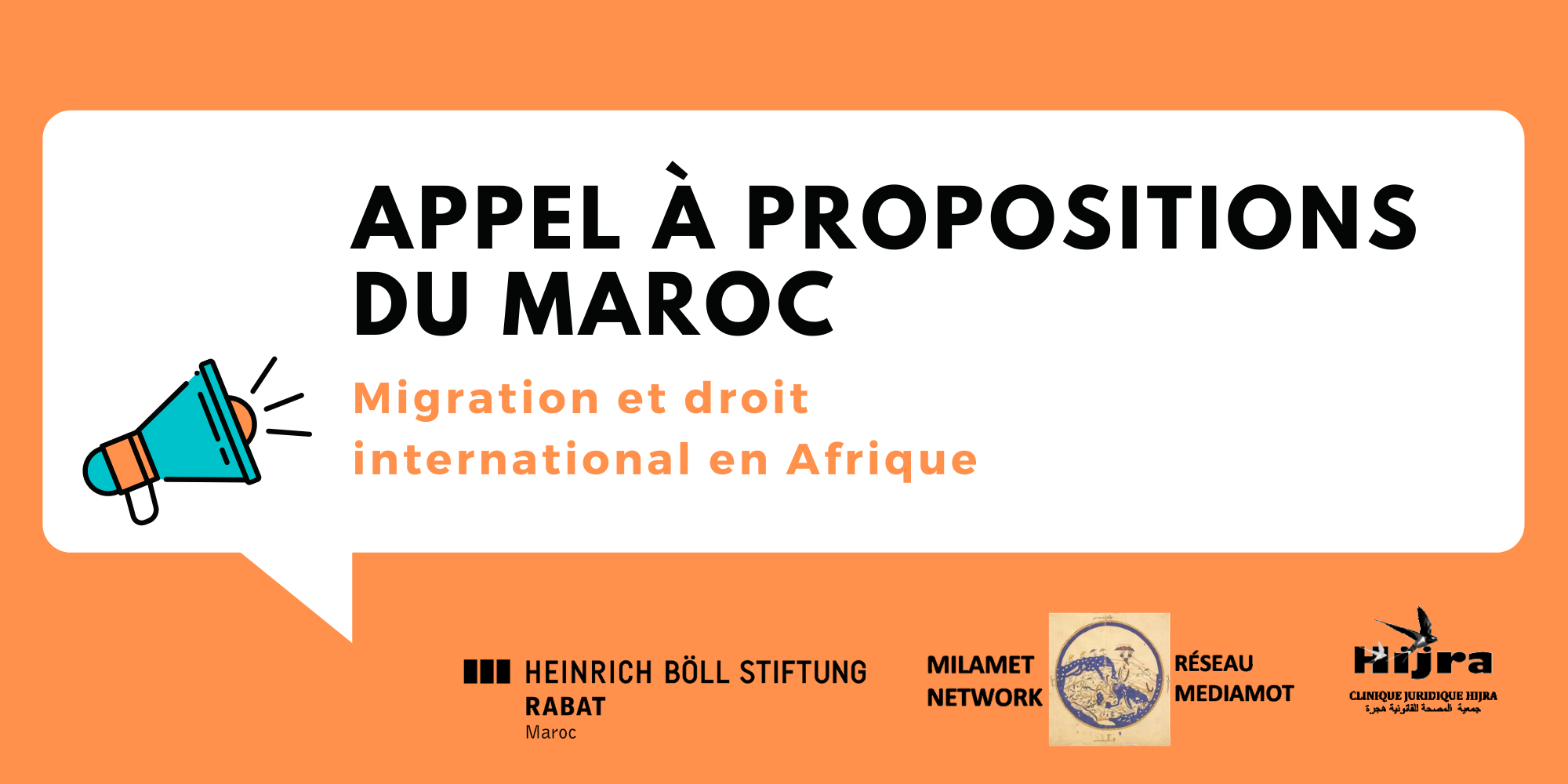 Appel à propositions du Maroc : Migration et droit international en Afrique Appel à propositions du Maroc : Migration et droit international en Afrique