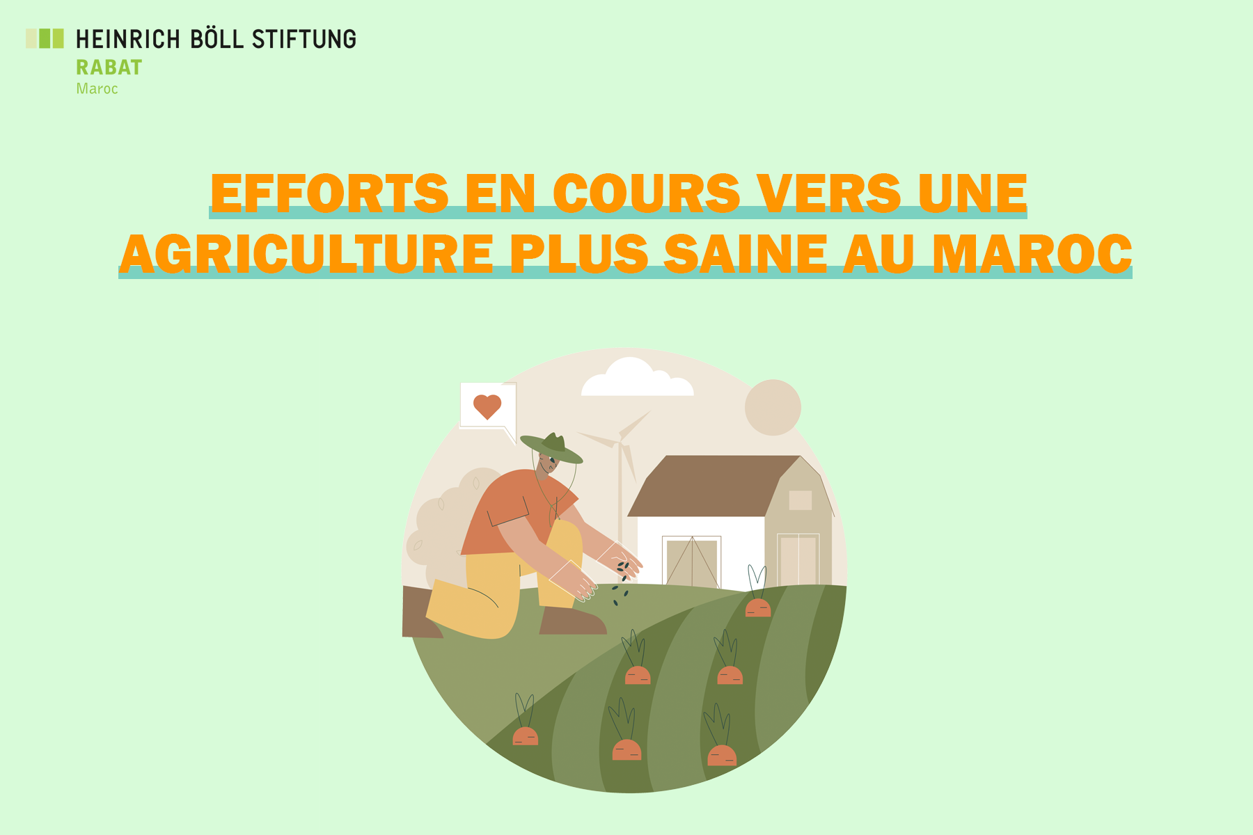 Efforts en cours vers une agriculture plus saine avec moins intrants chimiques au Maroc Efforts en cours vers une agriculture plus saine avec moins intrants chimiques au Maroc