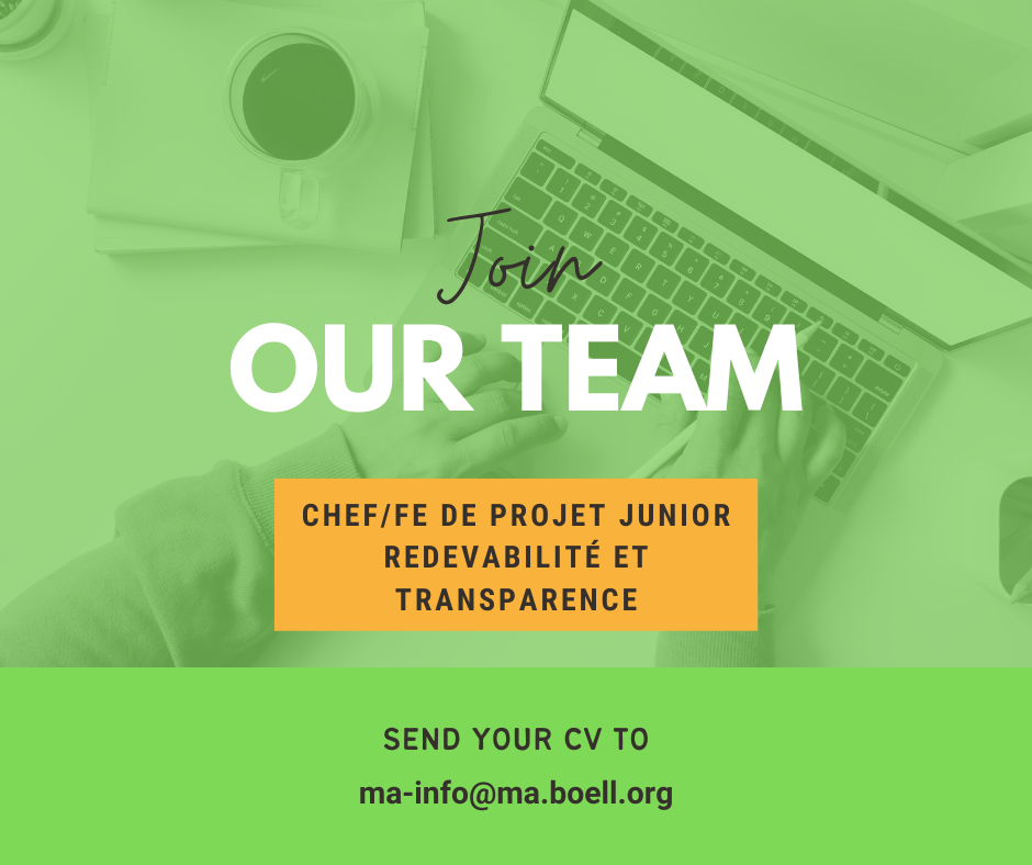 Chef/fe de Projet Junior – Redevabilité et Transparence Chef/fe de Projet Junior – Redevabilité et Transparence
