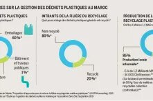 Quelques chiffres sur la gestion des déchets plastiques au Maroc