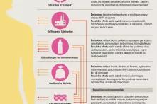 Impossible d'y échapper - Nous sommes exposés à des produits chimiques et à des microplastiques toxiques à tous les stades du cycle de vie du plastique. Ces polluants pénètrent dans nos corps de différentes manières.