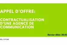 Appel d’offre: Contractualisation d’une agence de communication