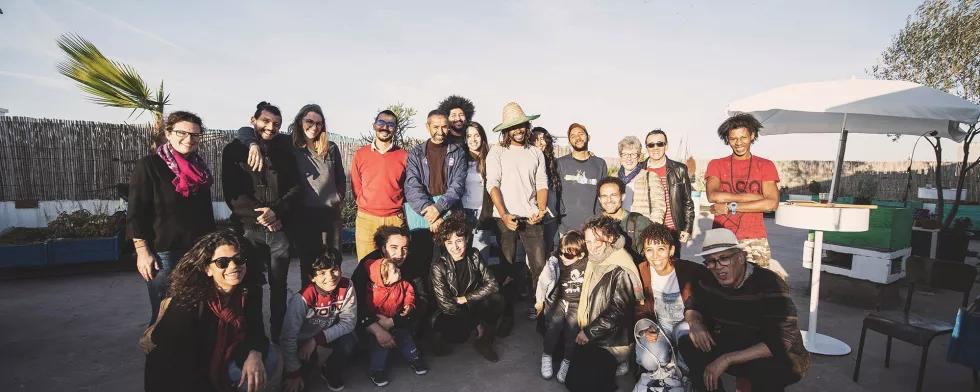 Photo de groupe des participants à l'évènement Green-Up