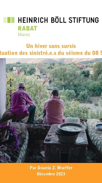 Un hiver sans sursis: Regard sur la situation des sinistré.e.s du séisme du 08 deptembre 2023