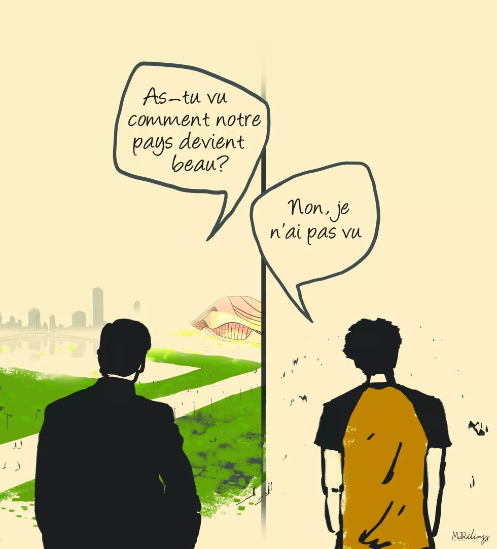 Non, je n'ai pas vu